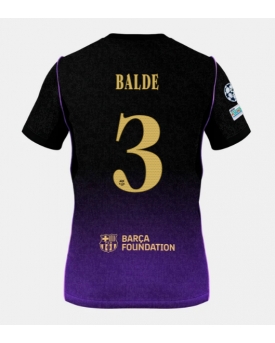 Barcelona Alejandro Balde #3 Maglia Gara Trasferta Repliche 2026-27 Maniche Corte